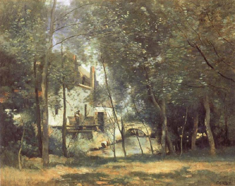 Corot Camille The Mill at Saint-Nicolas-les-Arras